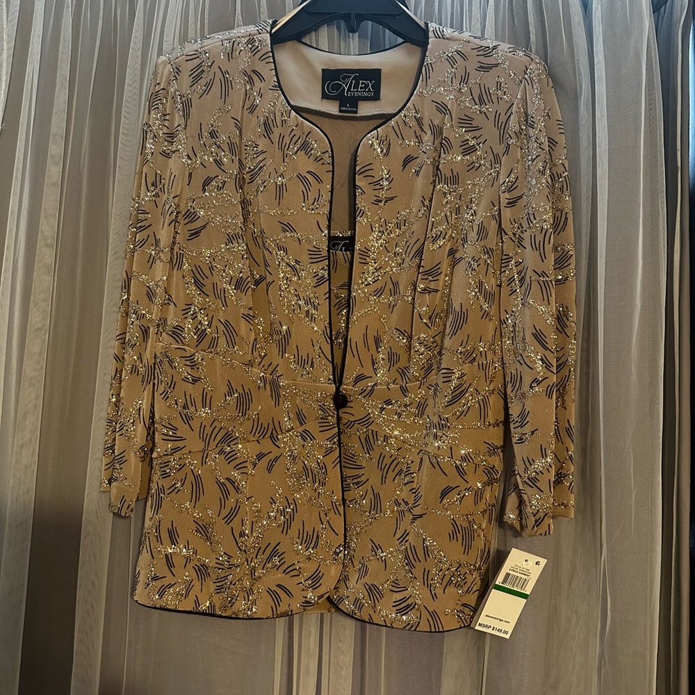 Alex Evening 2 piece cami and jacket